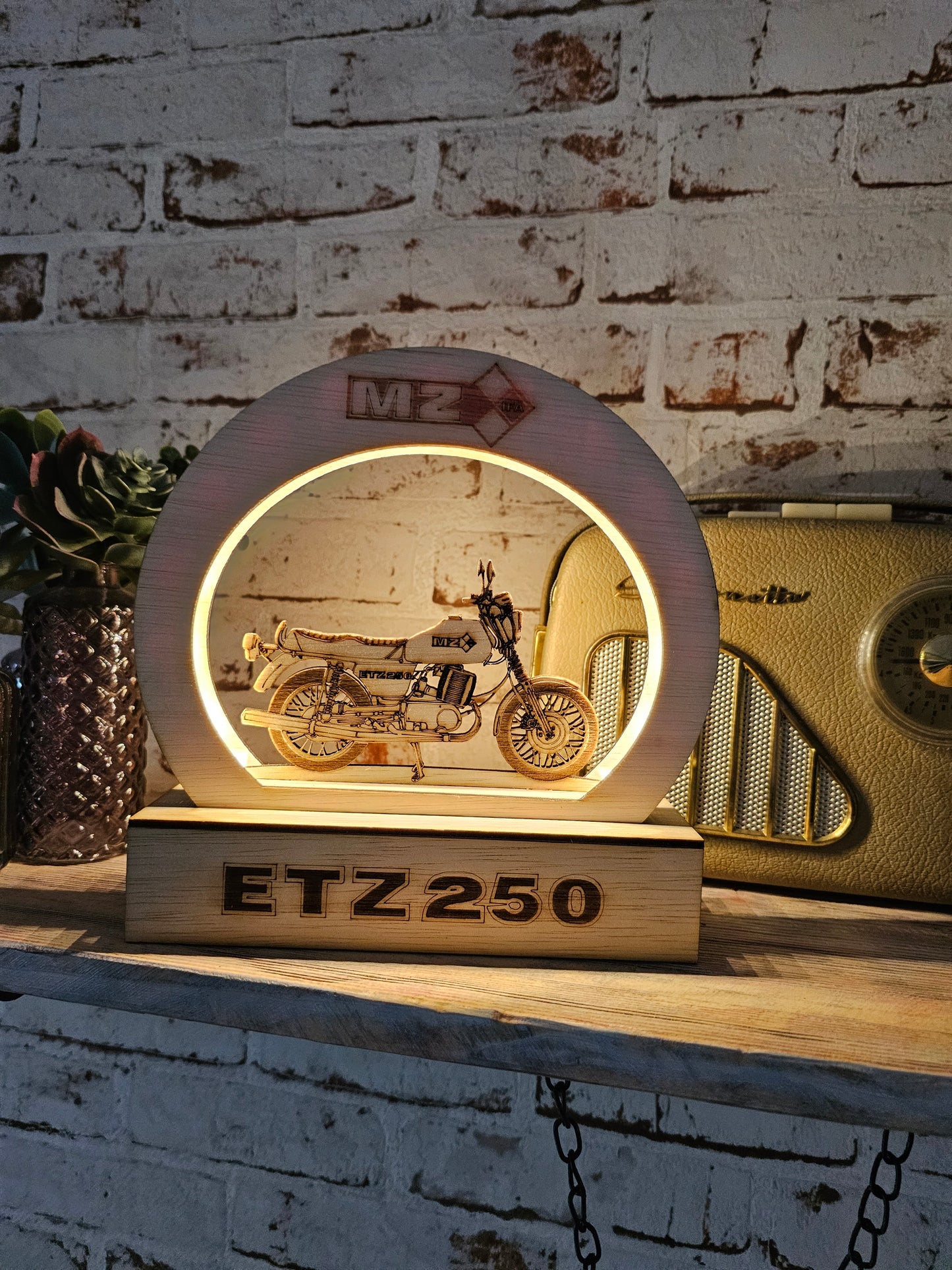 Schwippbogen/ Lichtbogen mit MZ ETZ 250