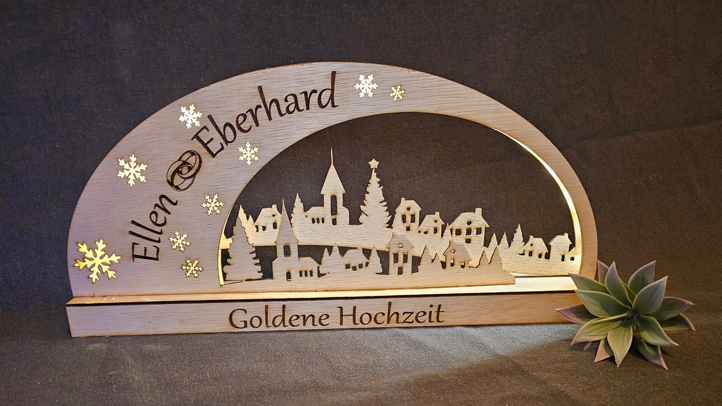 Schwippbogen individuell beschriftbar