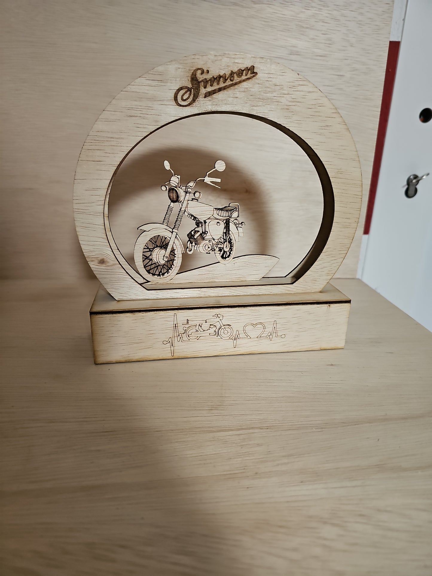 Schwippbogen/Lichtbogen mit Simson S50/S51 Motiv