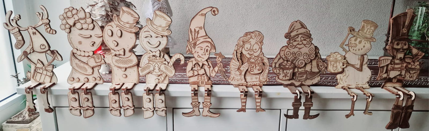 Kantenhocker Weihnachten