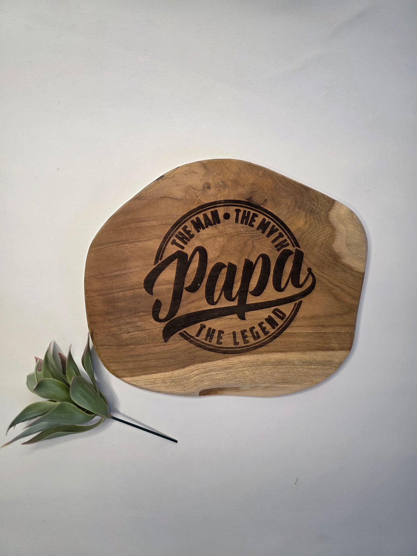 Teakbrett "Papa "