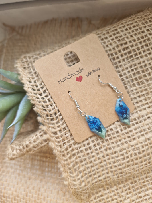 Ohrring, Ohrhänger aus Epoxidharz