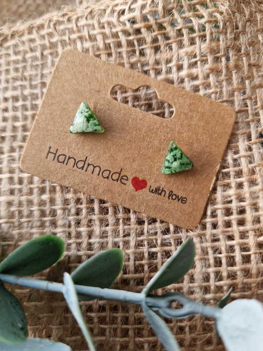 Ohrstecker Ohrring aus Epoxidharz