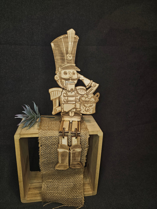 Nußknacker Kantenhocker