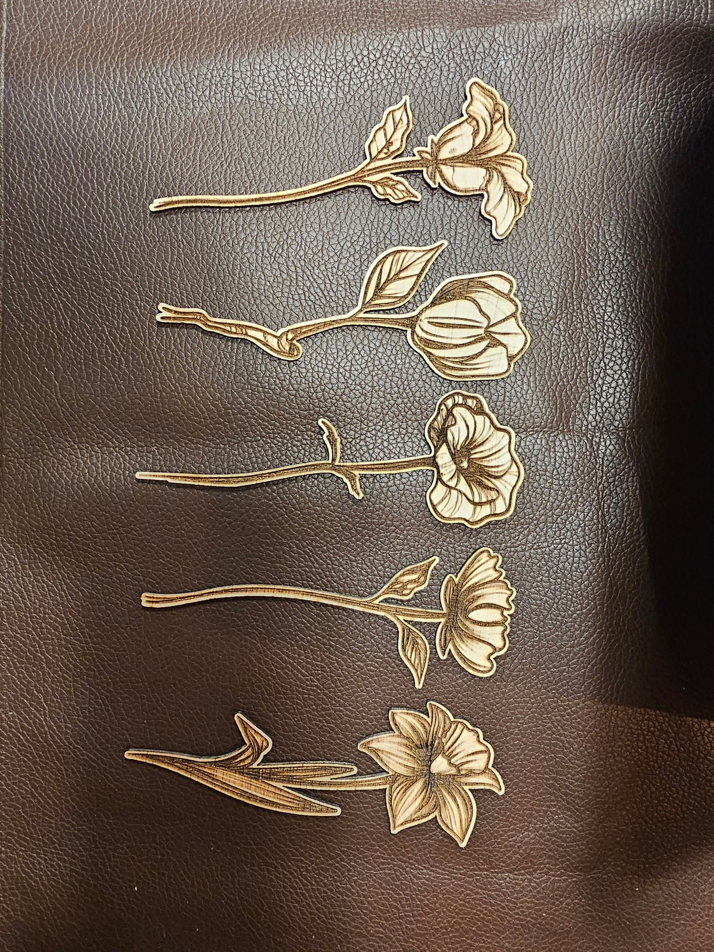 Hozblumen 15cm hoch